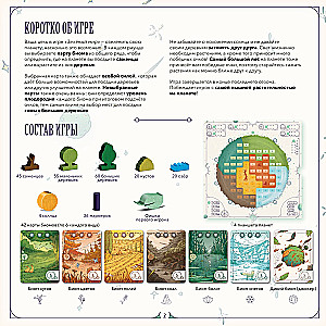 Настольная игра - Evergreen. Зелёный мир